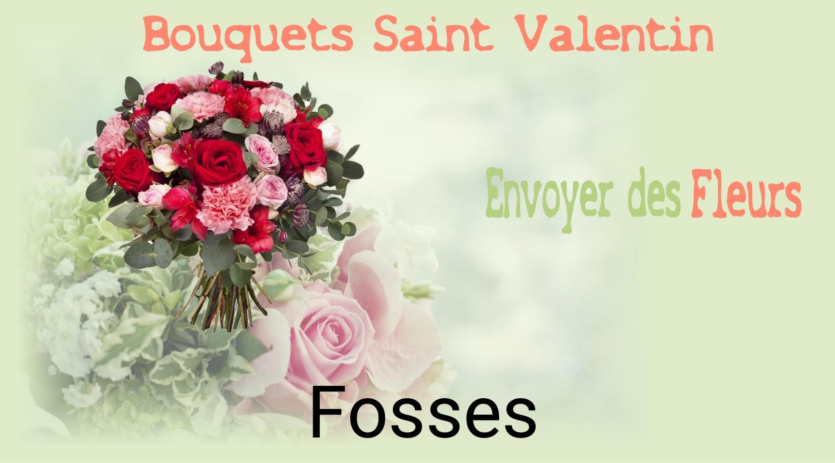 Roses de Saint-Valentin livrées à Fosses